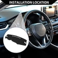 thumbnail image 2 of Unique Bargains Dashboard Cover for Mitsubishi Outlander 2014-2017 / Center Console / Non-Slip / Suede / 1 Pcs Black Red, 2 of 6