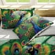 thumbnail image 4 of of The Peacock Juego de Funda Nórdica y Edredón - Elegante Diseño Pavo Real, 100% algodón., 4 of 8