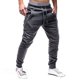 thumbnail image 1 of Pantalones largos para hombre, de color liso, con cordón, informales, de moda, largos, para hombre, 1 of 6