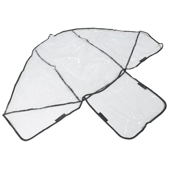 OULII Baby Pushchair Rain Cover Double Stroller Rain Cover Universal 1Set