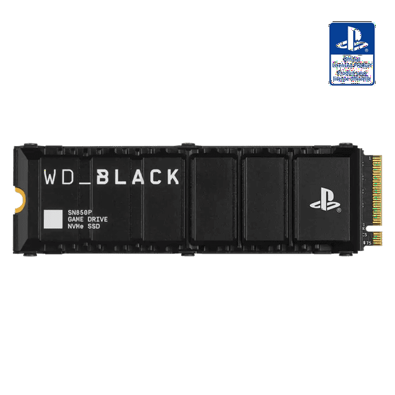 WD_BLACK 1TB SN850P NVMe SSD for PS5 Consoles, Internal M.2 2280 Solid State Drive - WDBBYV0010BNC-WRSN