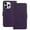 Purple, variant on Wallet Case for iPhone 13 Pro Max Phone Case with Card Holder, Magnetic PU Leather Stand Flip Folio Phone Cover for Women Men Girls Boys, Credit Card Slot Purse & Protective TPU Bumper, Brown