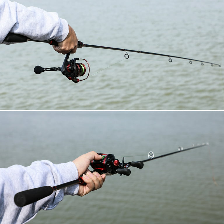 Sougayilang 2 Pieces Surf Rod - Big Game Spinning/Casting Fishing
