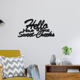 thumbnail image 6 of Wood Hello Sign Have a Seat Sweet Cheeks Wall Decor Word Wall Art Decoration Hanging Rustic Plaque for Indoor Outdoor Bedroom Living Room Garden Office House Home 11.81 x 9.84 Inch, 6 of 7