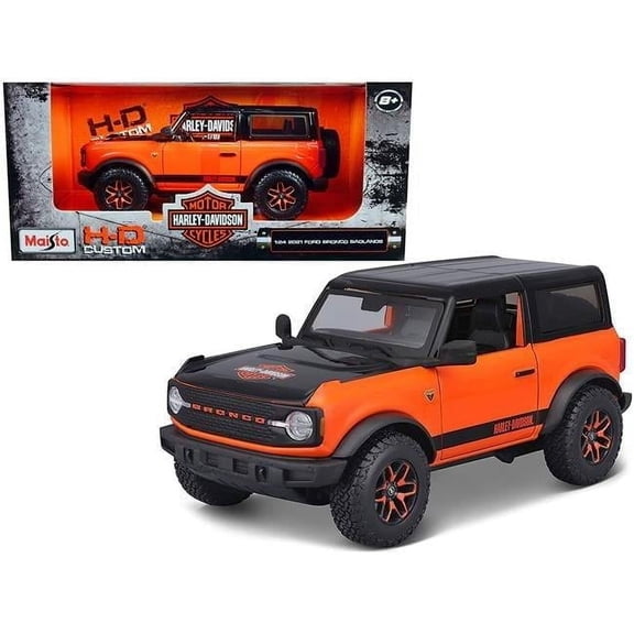 Collections Etc Harley Davidson Bronco Die-Cast Model