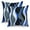 Blue, variant on Dashan Red and Black Throw Pillow Covers 18x18 Set of 2,Modern Abstract Striped Pillowcases for Sofa Couch Living Room