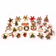 thumbnail image 3 of Servilletero con forma de alce, flor, árbol de Navidad, campana, copo de nieve, decoración navideña para hotel, hebilla para servilleta, 3 of 6