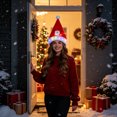 thumbnail image 3 of 2026 Christmas Indoor Home Decor Christmas LED Light Up Santa Hat Elks And Snowman Series, 3 of 4