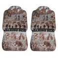 thumbnail image 5 of 2PCS Walking Dead Seat Cover for Women Men Washable Soft Thin Driver Seat Protector for Auto SUV Truck Auto Accessories, 5 of 8