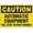 Color 3907, variant on Caution Markers - Automatic Equipment Will Start Without Warning Safety & Compliance Signs/OSHA & ANSI Compliant Safety Signs/Machine Warning Signs Metal Sign Tin Sign 8x12 Inch