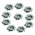 thumbnail image 1 of Adornos de Cabeza de camelia BLESIY 10 piezas para manualidades 4.5cm verde, 1 of 8