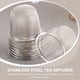 thumbnail image 5 of 10 coladores de té de acero inoxidable de malla fina, filtro de metal para té, infusor de té., 5 of 5