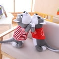 thumbnail image 3 of Juguete de peluche Husky de gran tamaño, Animal de dibujos animados suave, perro de peluche, sofá, almohada para dormir, cojín para niños, novia, regalo de cumpleaños, 3 of 5