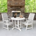 thumbnail image 2 of Highwood Furniture Weatherly 3pc Round Dining Set, 2 of 9