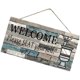 thumbnail image 2 of Placa impresa, letrero de madera, por favor, asiento, colgante de pared, señal de bienvenida, decoración artística, divertido adorno colgante para baño en casa para invitados, 10x20cm, 2 of 5