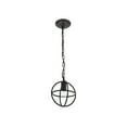 thumbnail image 3 of Indoor Modern Home Decorative Bright Ceiling Octavia 1 Light Dark Brown Pendant, 3 of 7