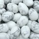 thumbnail image 1 of Xiao Hua 10 huevos de Pascua de piedra natural texturizada blanca de 30 mm, decoraciones de piedra natural no porosa, accesorios hechos a mano para bricolaje., 1 of 5