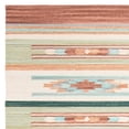 thumbnail image 2 of SAFAVIEH Cotton Kilim Faris Southwestern Cotton Area Rug, Brown/Ivory, 4' x 6', 2 of 4