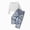 H154-White, variant on TOWED22 Baby Infant Girls 2pcs Fall Winter Clothing Set Long Sleeve Crewneck Sweatshirt and Joggers Outfits Clothes(White,2-3 Y)