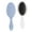 Polka Do, variant on Nautical Anchor Hair Brush - Round-Tip Bristles for Gentle Detangling, Anti-Frizz Paddle Brush for Long Hair, Smoothing Brush with Ergonomic Handle for Women & Men