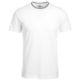 thumbnail image 2 of American Rag Varsity Ringer - Camiseta básica para hombre, color blanco, extragrande American Rag Camiseta básica, 2 of 2
