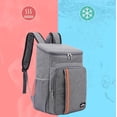 thumbnail image 3 of Long Lasting Freshness Cooler Backpack, Spacious Capacity Accommodates Your Needs, Features Leakproof And Durable Design For Work, Lunch, And Outdoor Adventures (35 Can Capacity), 3 of 5