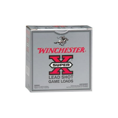 Winchester Super-X 2.75" 12-Gauge Hi-Powered Shells, 25ct