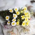 thumbnail image 5 of SPRING PARK 8 Heads Artificial Fake Flower Home Arrangement Flowers Bridal Wedding Bouquet Flowers for Wedding Party Office Hotel Garden Floral Decor, 5 of 7