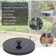 thumbnail image 3 of Fuente solar para exteriores, bomba de agua para estanque solar con 7 estilos de fuente, mini fuente flotante con panel solar para estanque de acuario de jardín, baño para pájaros, pájaro ACTIVE Biensenido a ACTIVE, 3 of 5