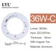 thumbnail image 3 of Chip de lámpara LED SMD2835, cuentas IC inteligentes, entrada de 220 V, 6000 K, 4000 K, 7 W, 10 W, 18 W, 25 W, 36 W, 40 W, placa de luz de techo para bricolaje, 3 of 5