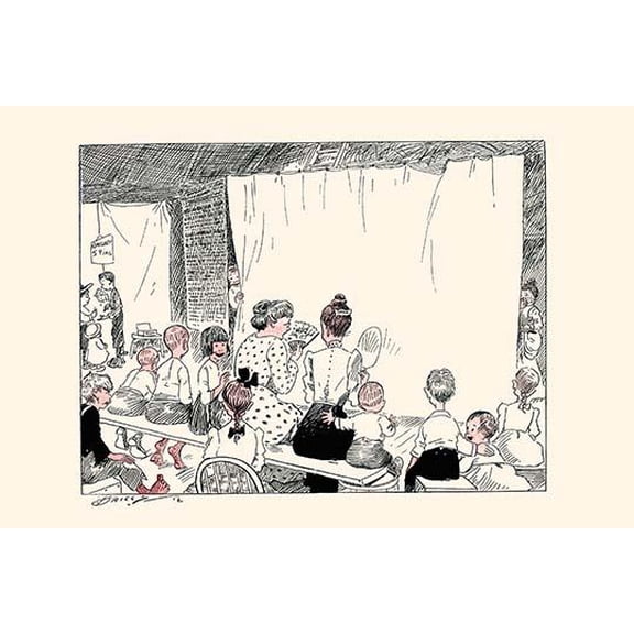 Our First Show-Fine Art Canvas Print (20" x 30")