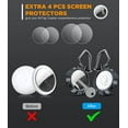 thumbnail image 3 of Compatible with AirTags Case, Anti-Lost Full-Body Shockproof Rugged Airtag Finder, Soft Silicone AirTags Keychain for Apple AirTag 2021(Olive Green), 3 of 7