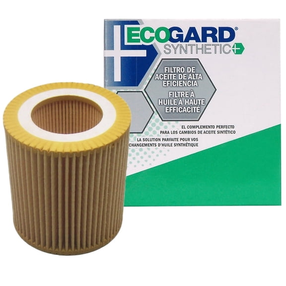 ECOGARD S5607 Premium Cartridge Engine Oil Filter for Synthetic Oil Fits BMW X5 3.0L 2007-2018, 328i 3.0L 2007-2013, X3 2.0L 2013-2017