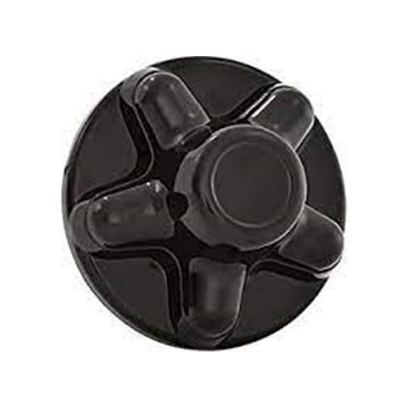 Phoenix USA Small Quicktrim ABS Black Hub Cover, 5 Lug on 4.5 in. BC