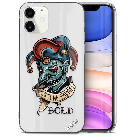 Case Yard iPhone-11 Case Clear Soft & Flexible TPU Ultra Low Profile Slim Fit Thin Shockproof Transparent Bumper Protective Cover Drop Protective Cell Phone Cases (Joker)