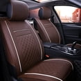 thumbnail image 4 of Kenally Funda para silla de coche, Protector decorativo Interior de cuero para automóvil, reemplazo de equipo de decoración automotriz cómodo Herramientas de reparación de automóviles Beige Kenally VI017126-01, 4 of 6