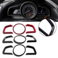 thumbnail image 2 of For Mazda 3 Axela Dashboard Interior Instrument Frame Fuel Gauge Display Cover, 2 of 4