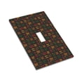 thumbnail image 3 of ZICANCN Outlet Covers Wall Plate, Ethnic Aztec Lines Light Switch Cover Decorative, Duplex Toggle Combo 1-Gang, 3 of 9