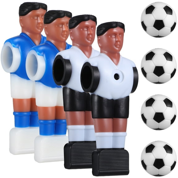TABLZONE Foosball Replacement Players Assorted Colors Resin for Playing Use 4Pcs