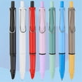 thumbnail image 7 of Quick-Dry Ink Pen, Retractable Ballpoint Pen Fine Point Writing Pen 5.4in 1 Piece, Black Plastic 0.38mm Extra Fine Pen for General Writing & File Marking, 7 of 7