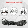 thumbnail image 4 of Electric Scooter Light Switch Motorbike Handlebar Button Accessory Electric Bike Turn Signal Lights Control Module E-bike Accessory Replacement Part 36V, 4 of 9