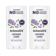 thumbnail image 1 of Desodorante Schmidt's Lavanda y salvia, 75 ml, protección 24 horas, paquete de 2, 1 of 6