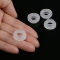 thumbnail image 5 of Uxcell Flanged Sleeve Bearings Plastic Bushings Nylon Bushings, White 10x13x7mm 4Pcs, 5 of 5