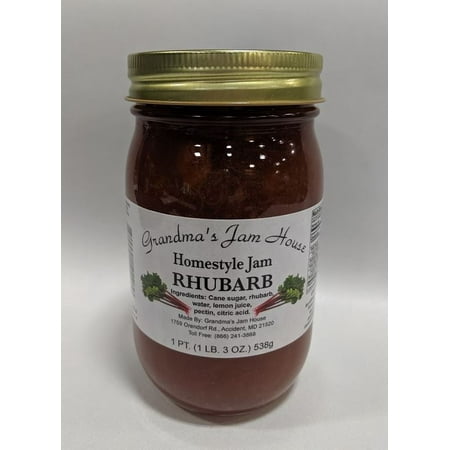 Rhubarb Jam - Grandma's Rhubarb Jam