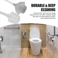 thumbnail image 5 of Juego de Desatascador y Escobilla para Inodoro 2 en 1 con Soporte para Herramientas de Limpieza de Baño Combinado con Soporte A, 5 of 5