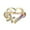 Gold10, variant on Miyuadkai Love Diamond Ring in Color Diamond, Fashion Ring, Alloy, 10 Inches