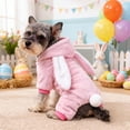 thumbnail image 4 of XINGXIANG Easter Bunny Pet, Cute Rabbit Outfit with Long Floppy Ears for Cats and Small Dogs, Holiday Celebration Photo Prop, One Size Fits Most(E), 4 of 7