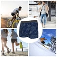 thumbnail image 4 of Balery Snowflake Dark Blue Calzoncillos bóxer para hombre, ropa interior de algodón suave y transpirable con cinturilla de nailon-XX-Large, 4 of 5
