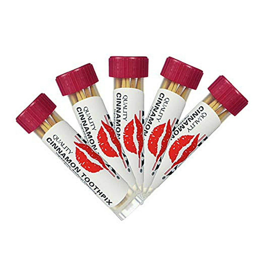 Cinnamon Toothpicks Tooth Pix 5 Count