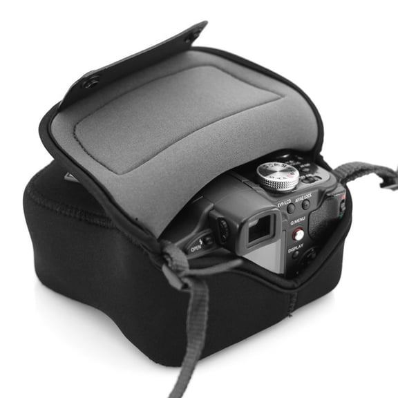 USA GEAR Flex Armor Small Camera Pouch Sleeve Micro 4/3 System Cameras